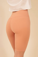 Brushed Nylon Biker Short