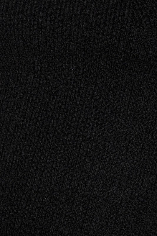 FUZZY SWATER TUBE TOP