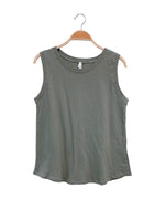 RECYCLED COTTON MUSCLE TANK