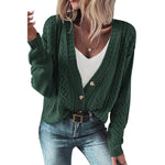WomenOpen Knit Drop Shoulder Sweater Cardigan