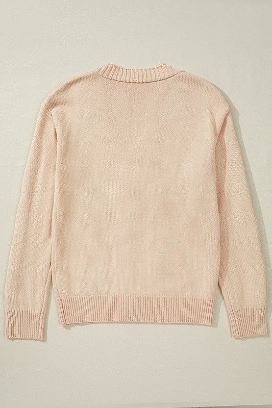 WomenOpen Knit Drop Shoulder Sweater Cardigan