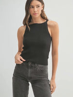 MABLE Ribbed Knit Tank